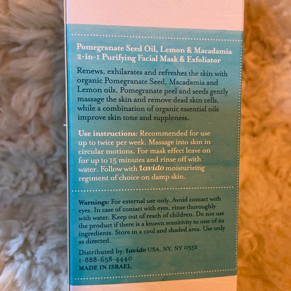 Lavido Mask Exfoliator - Picture 4 of 6